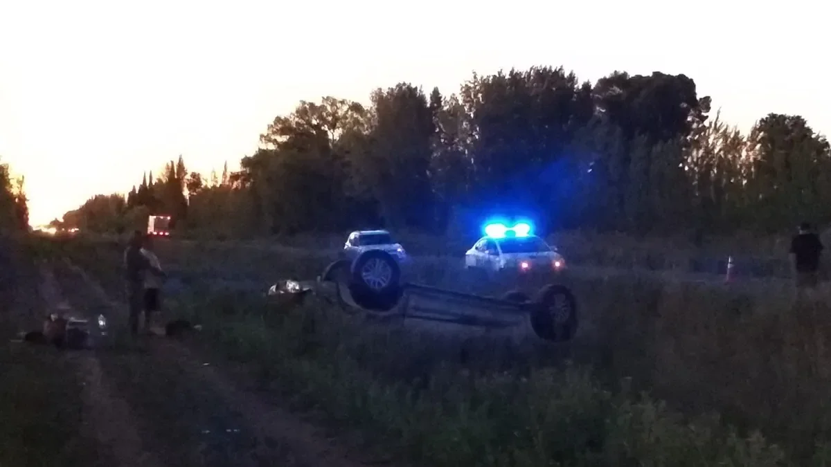 Accidente en Ruta 22 provoca traslado urgente de un hombre al hospital