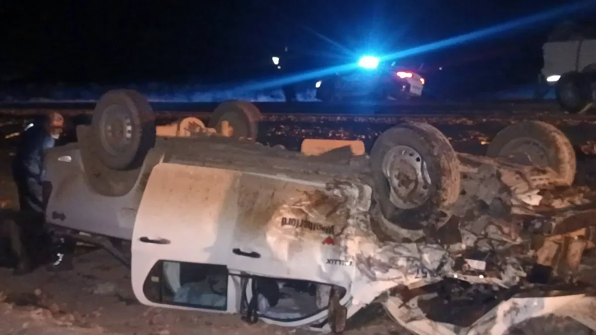 Accidente en Ruta 5 deja cuatro heridos tras choque frontal entre camionetas