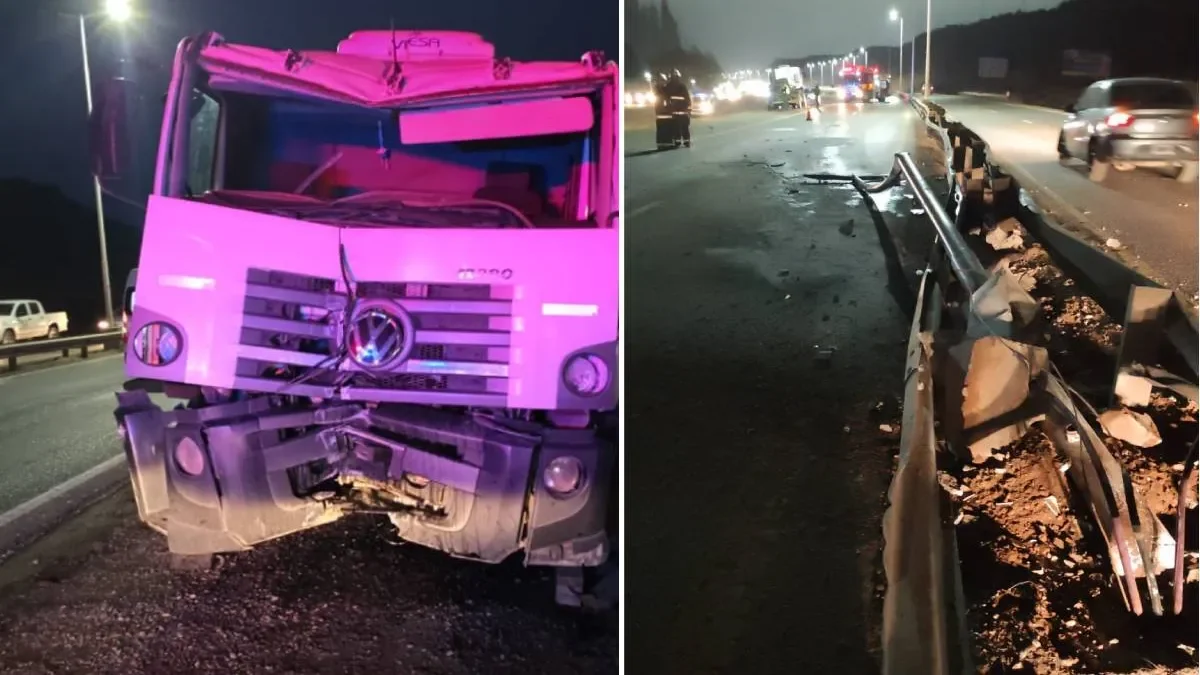 Accidente en Ruta 7 provoca tránsito lento y complicaciones para los conductores