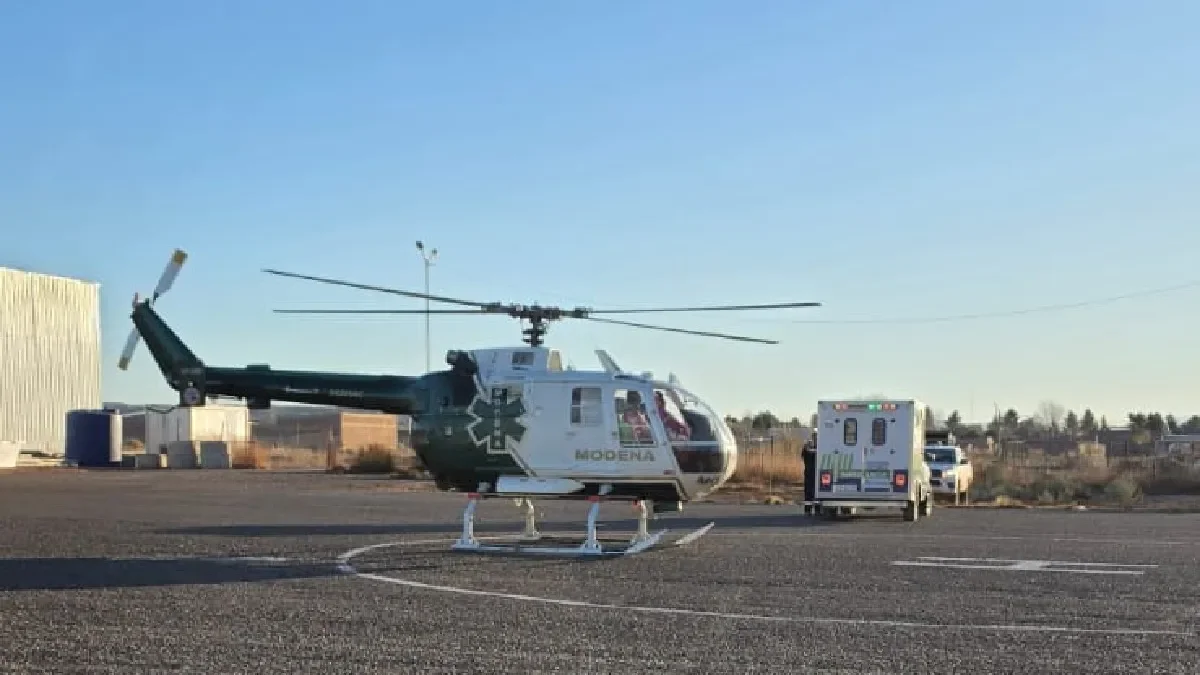 Accidente en yacimiento petrolero: un trabajador sufre grave lesión en la mano