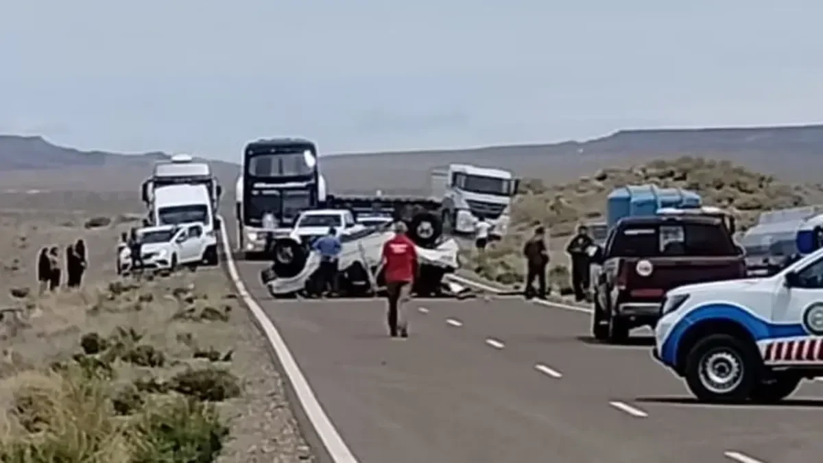 Accidente fatal en la Ruta 40: un trabajador vial pierde la vida cerca de Zapala
