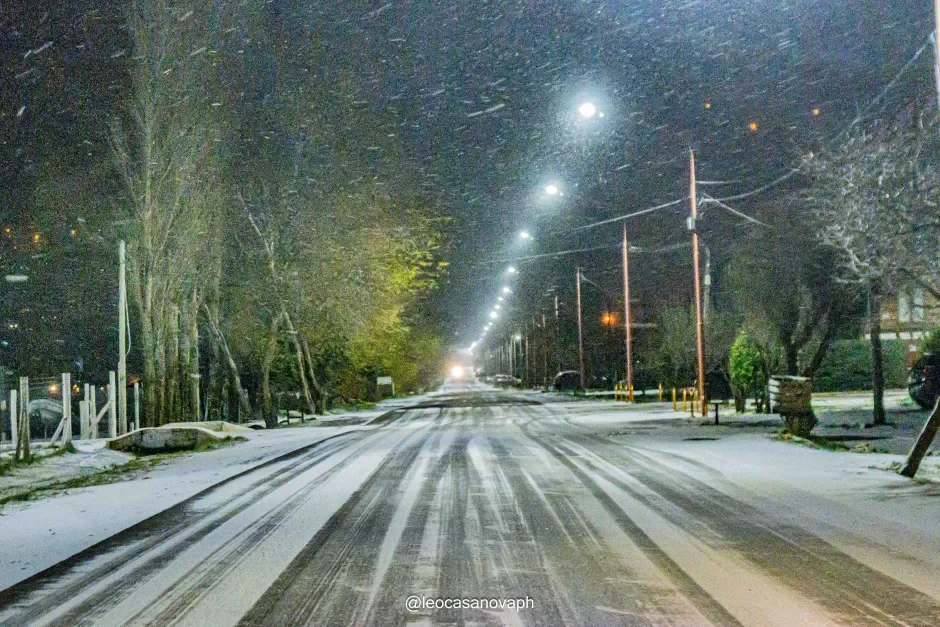 Alerta amarilla por nieve: precauciones ante hielo negro y riesgos en las rutas