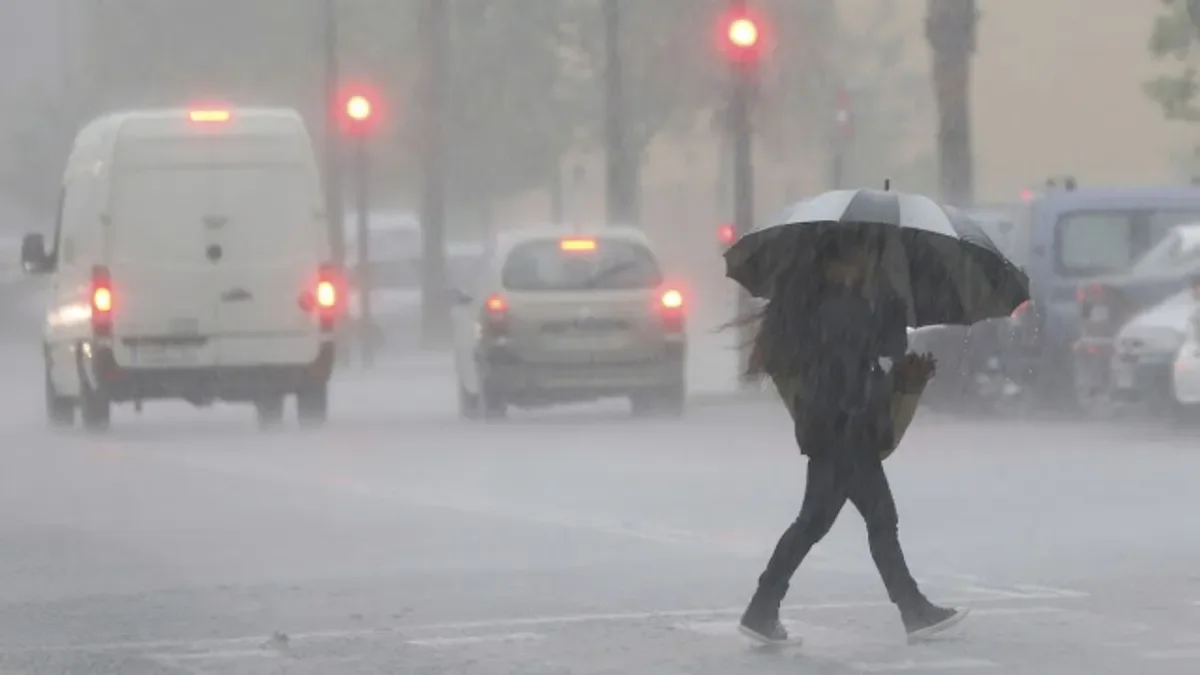 Alerta meteorológica en Neuquén: lluvias intensas afectan la región hasta esta noche