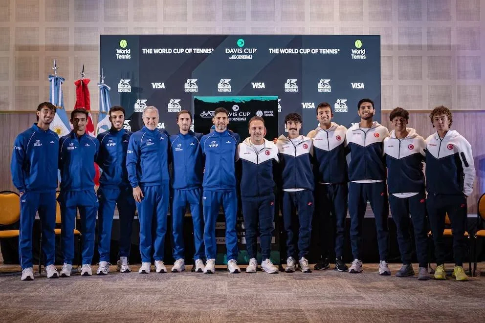 Argentina enfrenta a Turquía en el Ruca Che de Neuquén en la Copa Davis