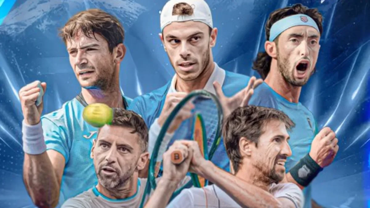 Argentina lista para enfrentar a sus rivales en la Copa Davis en Neuquén