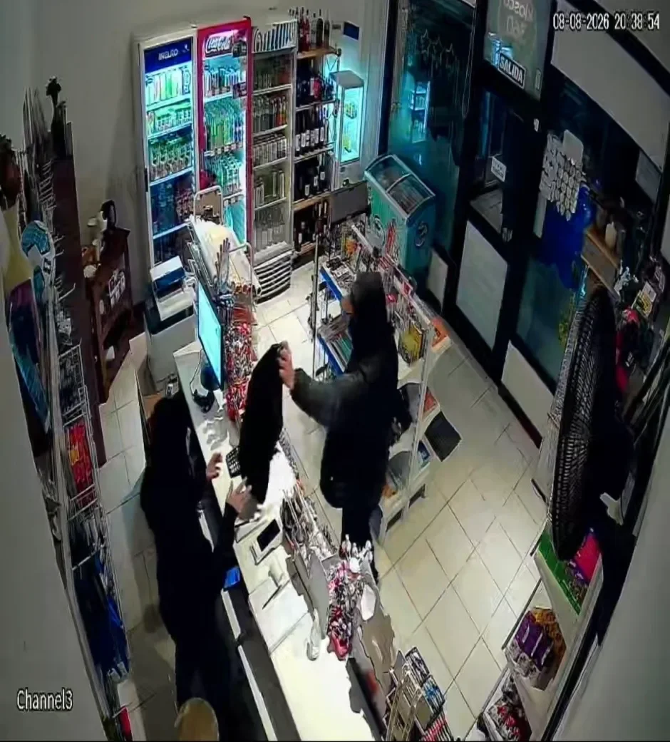 Asalto violento en Junín de los Andes: delincuente roba un kiosco con arma silenciadora