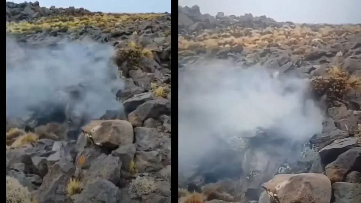 Aumento de actividad en el volcán Auca Mahuida genera preocupación en la comunidad local