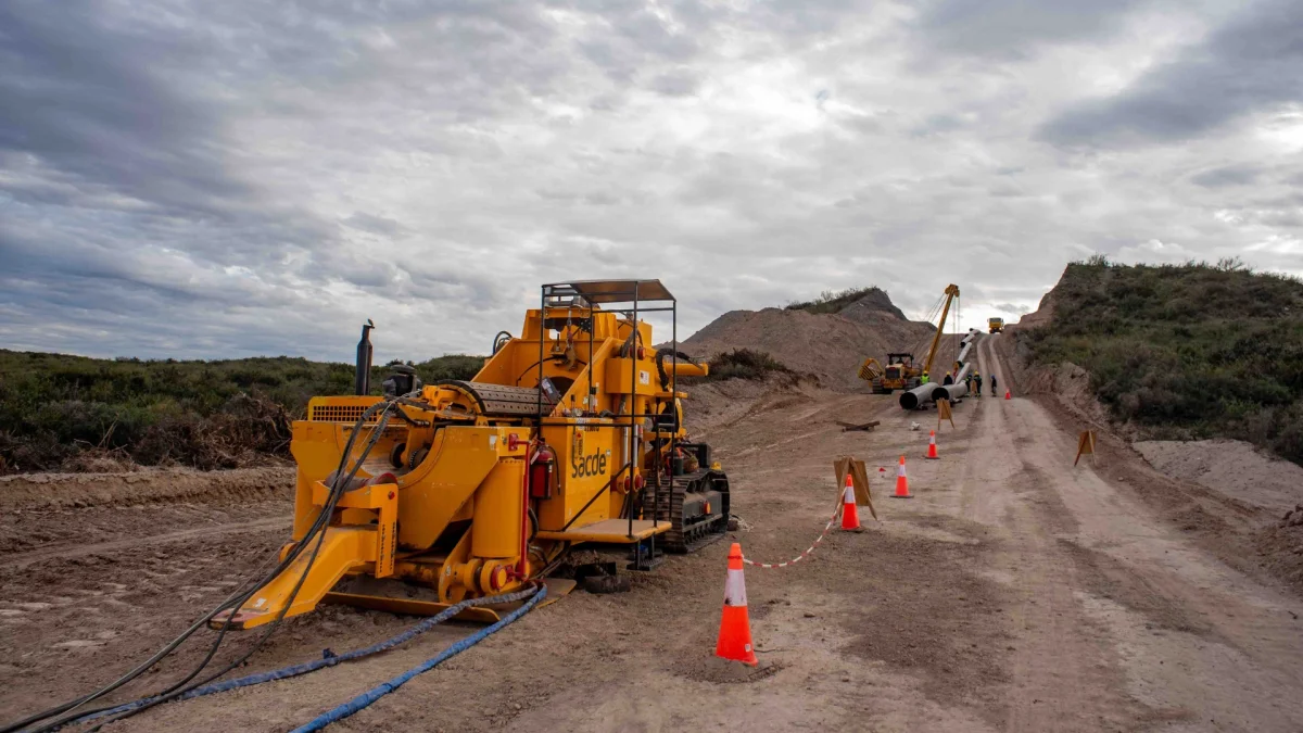 Avance del gasoducto de Vaca Muerta a Río Negro: autoridades supervisan trabajos