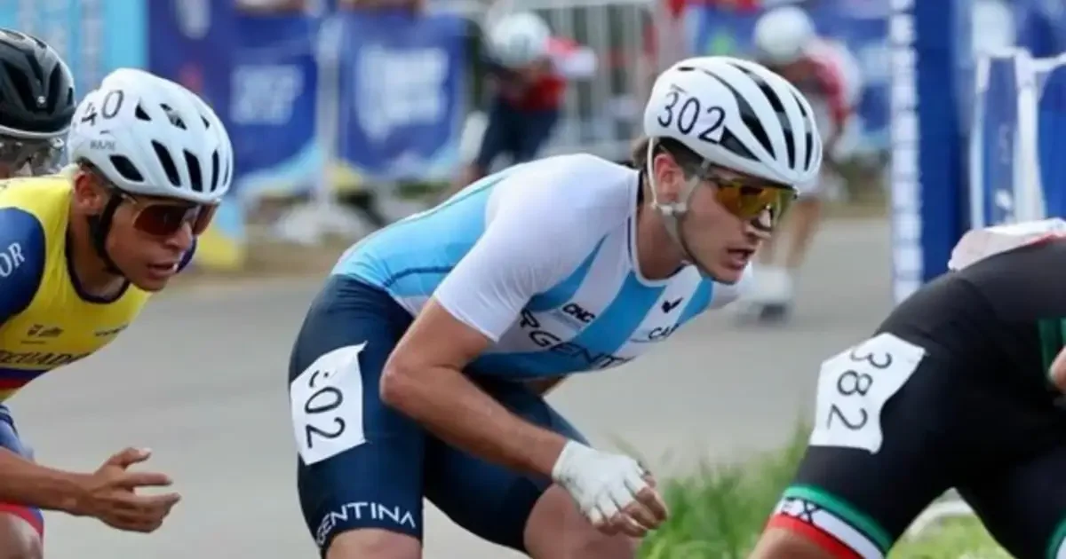 Benjamín Gader Baca Cau se consagra campeón en Patín Carrera en los Juegos Suramericanos