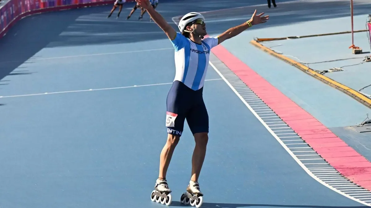 Benjamín Gader conquista el oro en los Odesur y lleva el nombre de Neuquén al podio