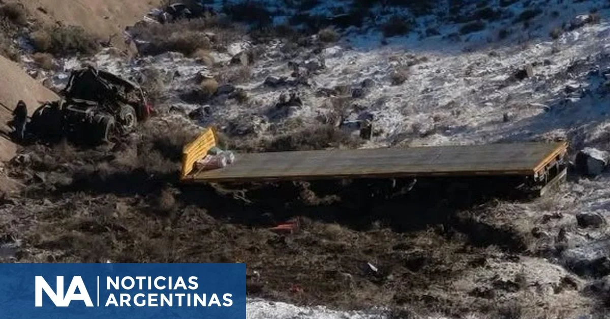 Camionero fallecido tras desbarrancar en Neuquén: un accidente trágico en la ruta