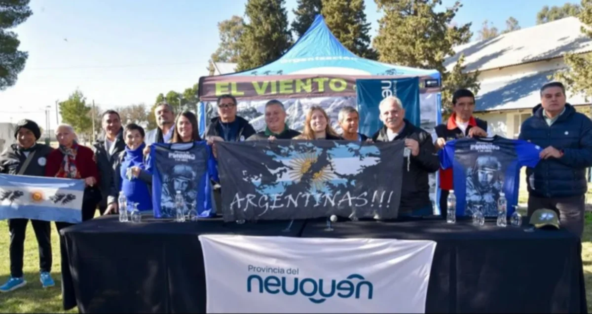 Carrera solidaria en Neuquén rinde homenaje a los héroes de Malvinas