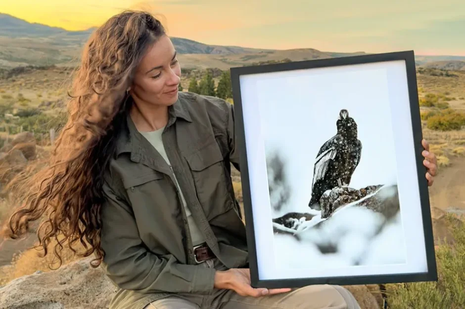 Celeste Poggi presenta una muestra fotográfica para explorar el hábitat del cóndor