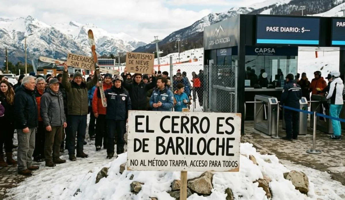 Cerro Catedral en crisis: conflicto por escasez de patrulleros afecta la seguridad