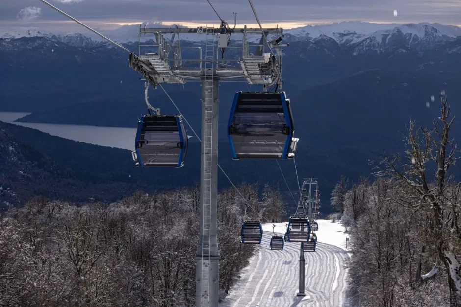 Chapelco presenta su nueva telecabina: un cambio radical en la experiencia de esquí