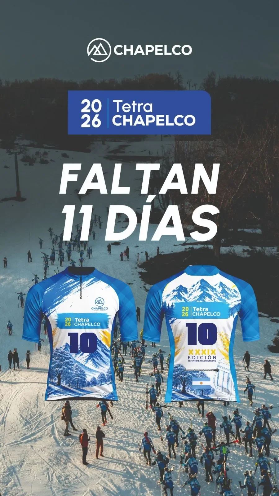 Comienza la cuenta regresiva para el Tetratlón Chapelco: ¿estás listo para participar?