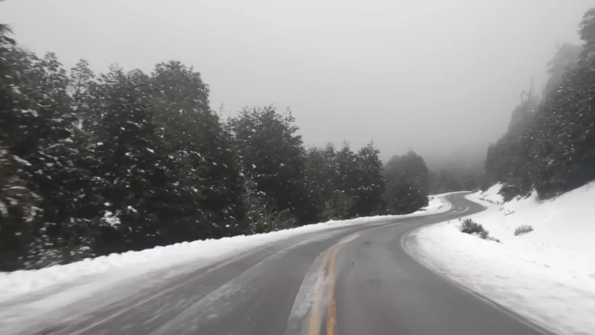 Condiciones climáticas adversas afectan el tránsito en la cordillera de Neuquén y Río Negro
