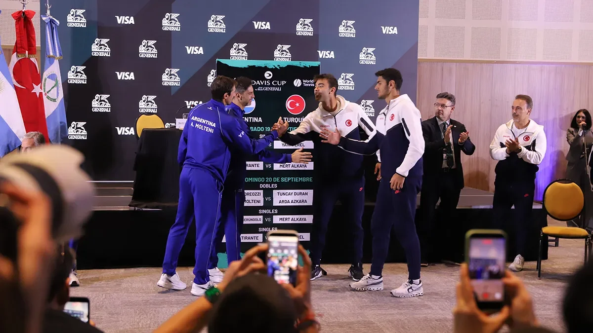 Copa Davis: Argentina se prepara para enfrentar a Turquía en la serie de cruces y horarios