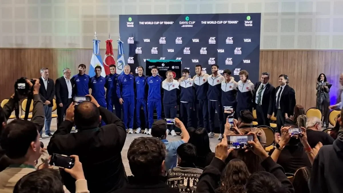 Copa Davis: Argentina y Turquía definirán sus cruces y horarios para la serie