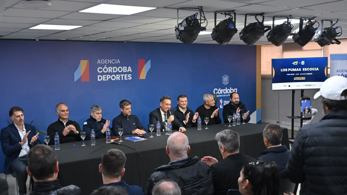 Córdoba se prepara para recibir a Los Pumas en un evento de gran envergadura económica