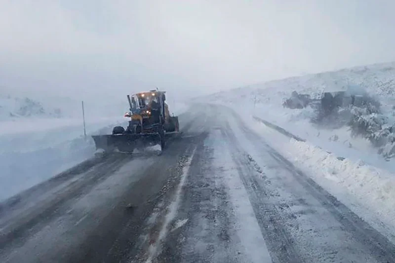 Corte en el paso a Chile por Pino Hachado debido a intensas nevadas