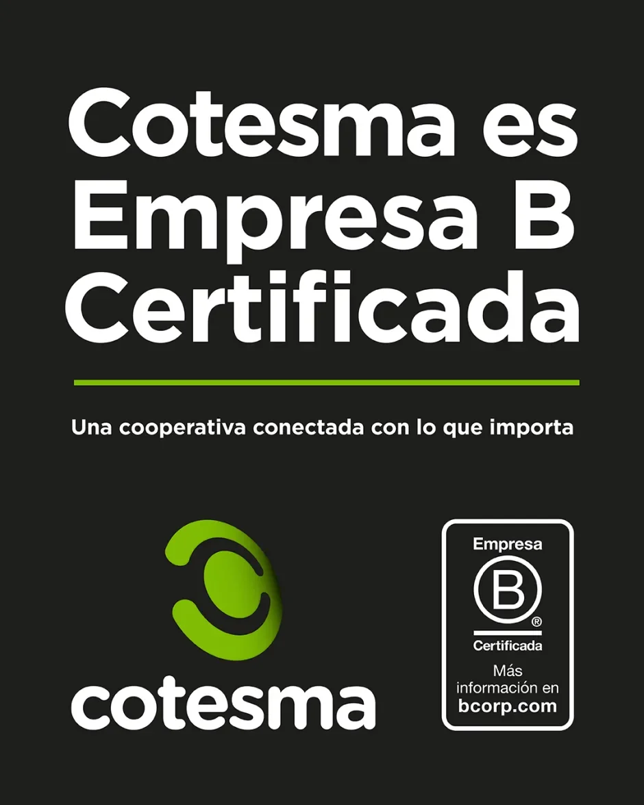 Cotesma se convierte en Empresa B Certificada y promueve un modelo de negocio sostenible