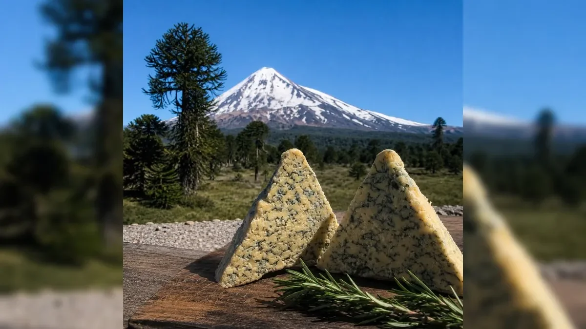 De la ciudad a la cordillera: un emprendedor lanza un queso inspirado en el volcán Lanín