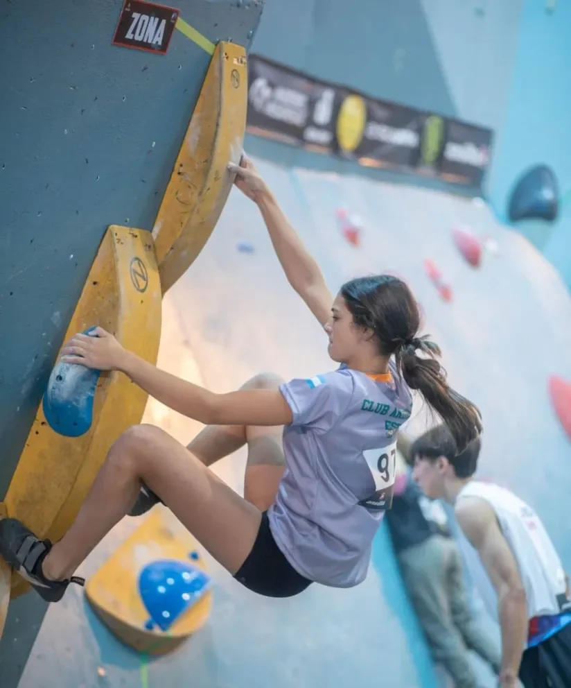 Debut mundial de Helena Rico Galeano, la joven promesa de San Martín de los Andes