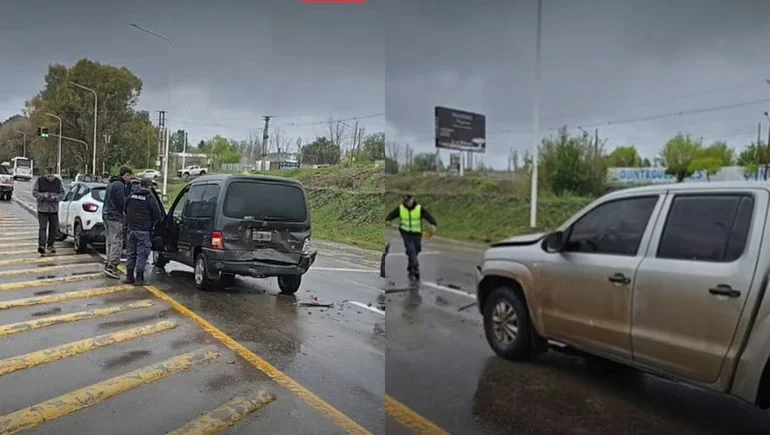 Demoras en el tránsito hacia Neuquén tras choque en cadena de cinco vehículos en Ruta 7