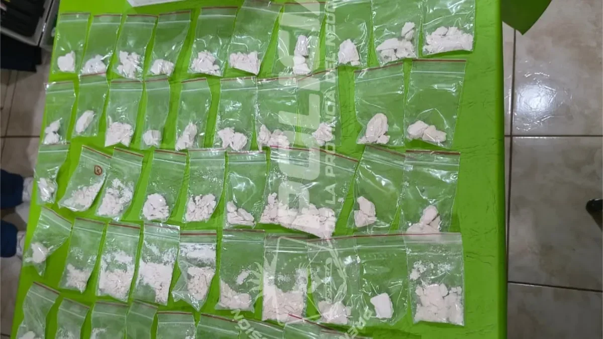 Desmantelan organización narcotraficante en Zapala con cuatro apresados