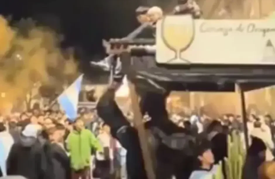 Desplome de techo en bar durante festejos del Mundial deja heridos en Entre Ríos