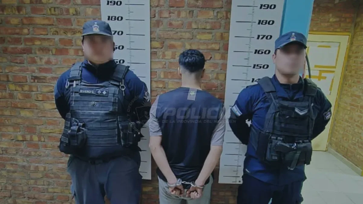 Detenido en Valentina Sur: joven sorprendido con revólver y municiones