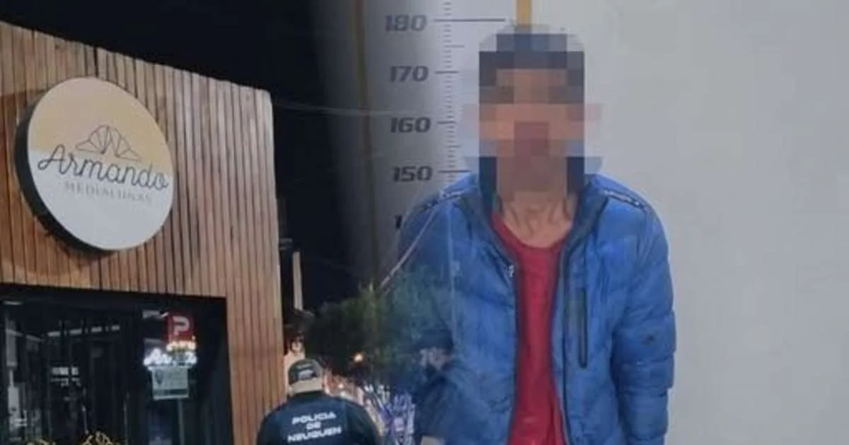 Detenido tras romper ventanal en un robo en la provincia de Neuquén