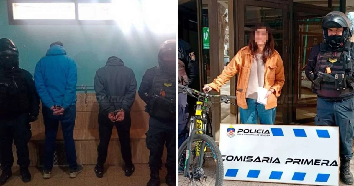 Detenidos por intento de robo de bicicletas en Neuquén: un hecho que alarma a la comunidad