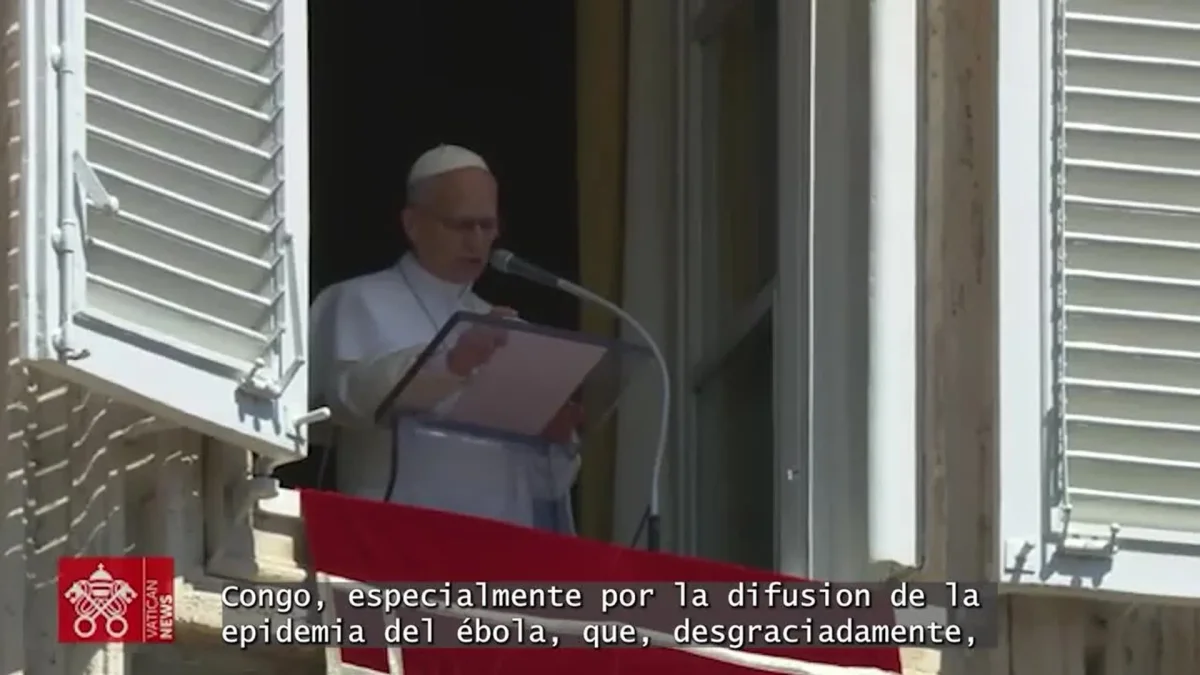 El Papa urge a la acción global ante la crisis del ébola en la RDC
