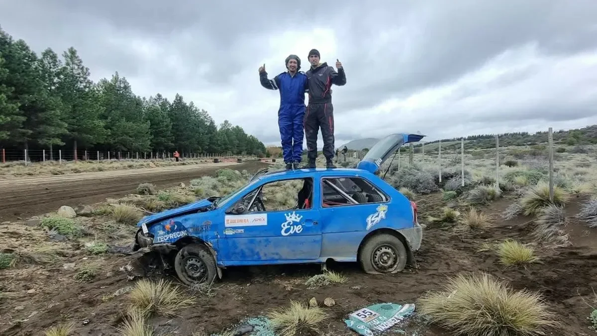 El rally en Junín de los Andes triunfa sobre la lluvia con un gran espectáculo