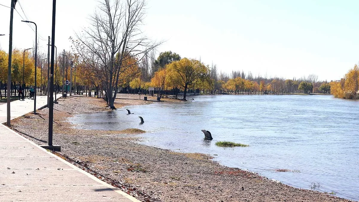 El río Limay crece por deshielos y lluvias: análisis de la AIC
