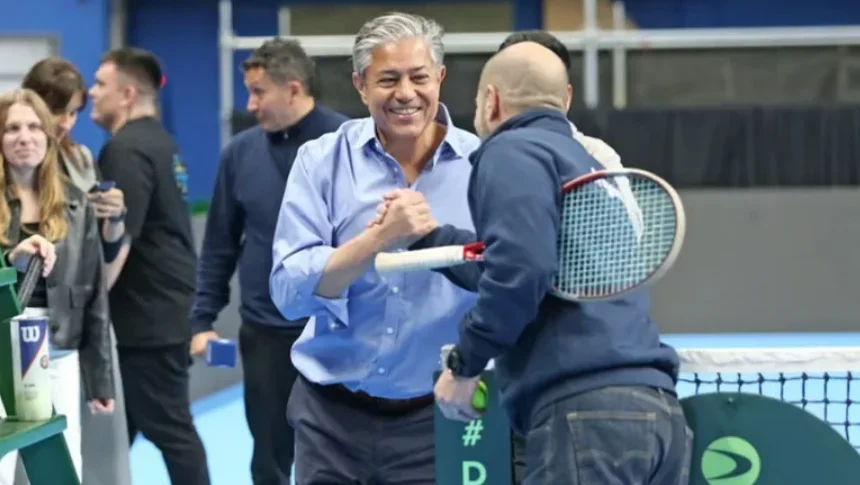 El Ruca Che se prepara para recibir la histórica Copa Davis en Neuquén