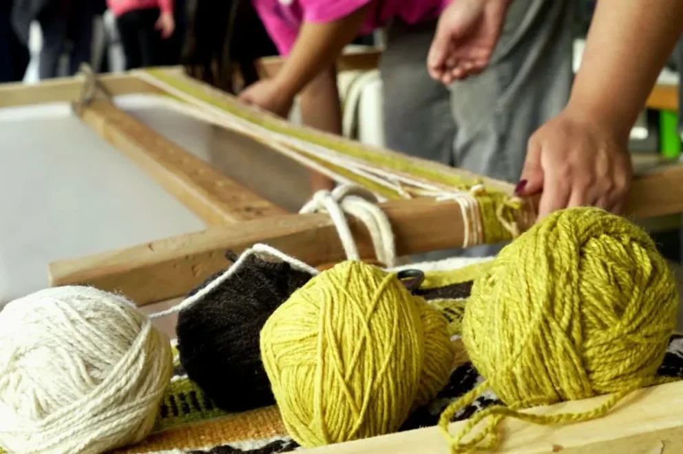El telar mapuche destaca en la Exposición Rural de Palermo 2023