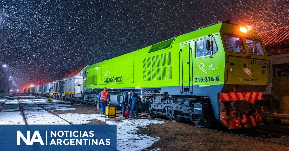 El Tren Patagónico superó desafíos climáticos para apoyar a Bariloche