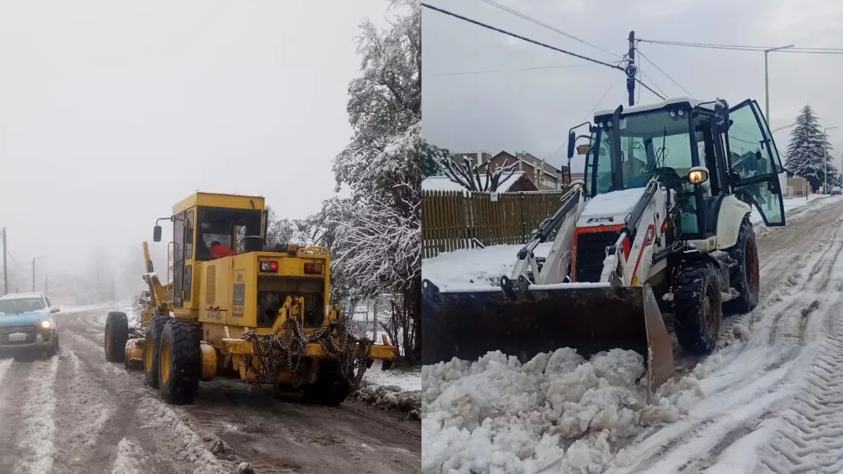 Emergencia invernal en San Martín de los Andes: piden precaución al circular