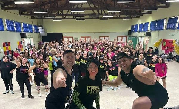 Esquel se mueve al ritmo de la Zumba en una Masterclass internacional