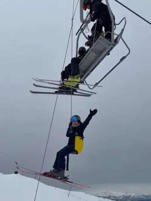 Evacuación de decenas en Bariloche tras falla de aerosilla en temporada alta