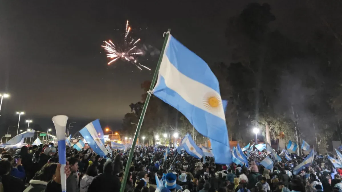 Festejos y emoción en Neuquén tras el triunfo de la selección argentina
