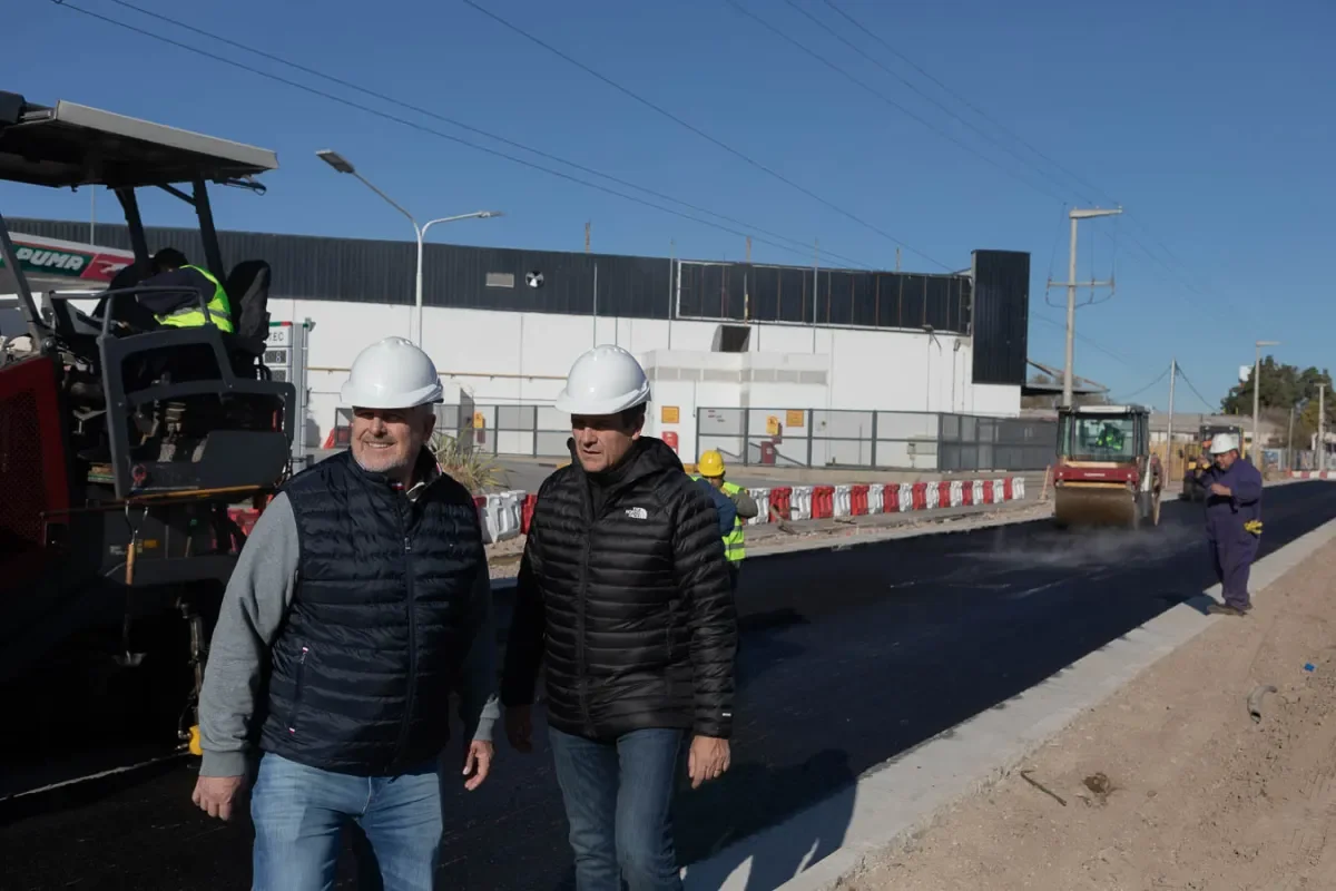 Gaido confirma la habilitación del puente Neuquén-Cipolletti para la próxima semana