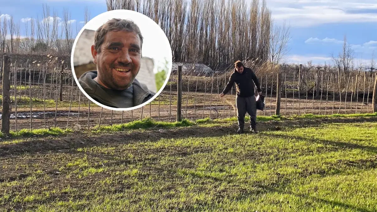 Germán logra adquirir su chacra en la Patagonia tras años de esfuerzo en Vaca Muerta