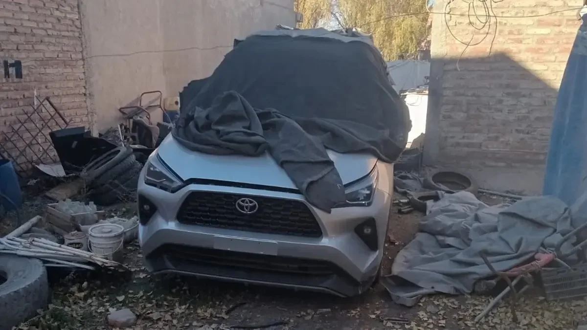 GPS revela el escondite de un auto robado en Cipolletti