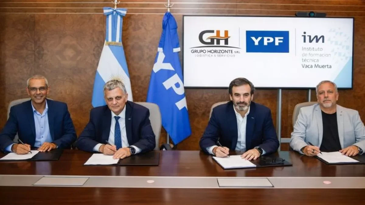 Grupo Horizonte y YPF se unen para potenciar la formación en el Instituto Vaca Muerta