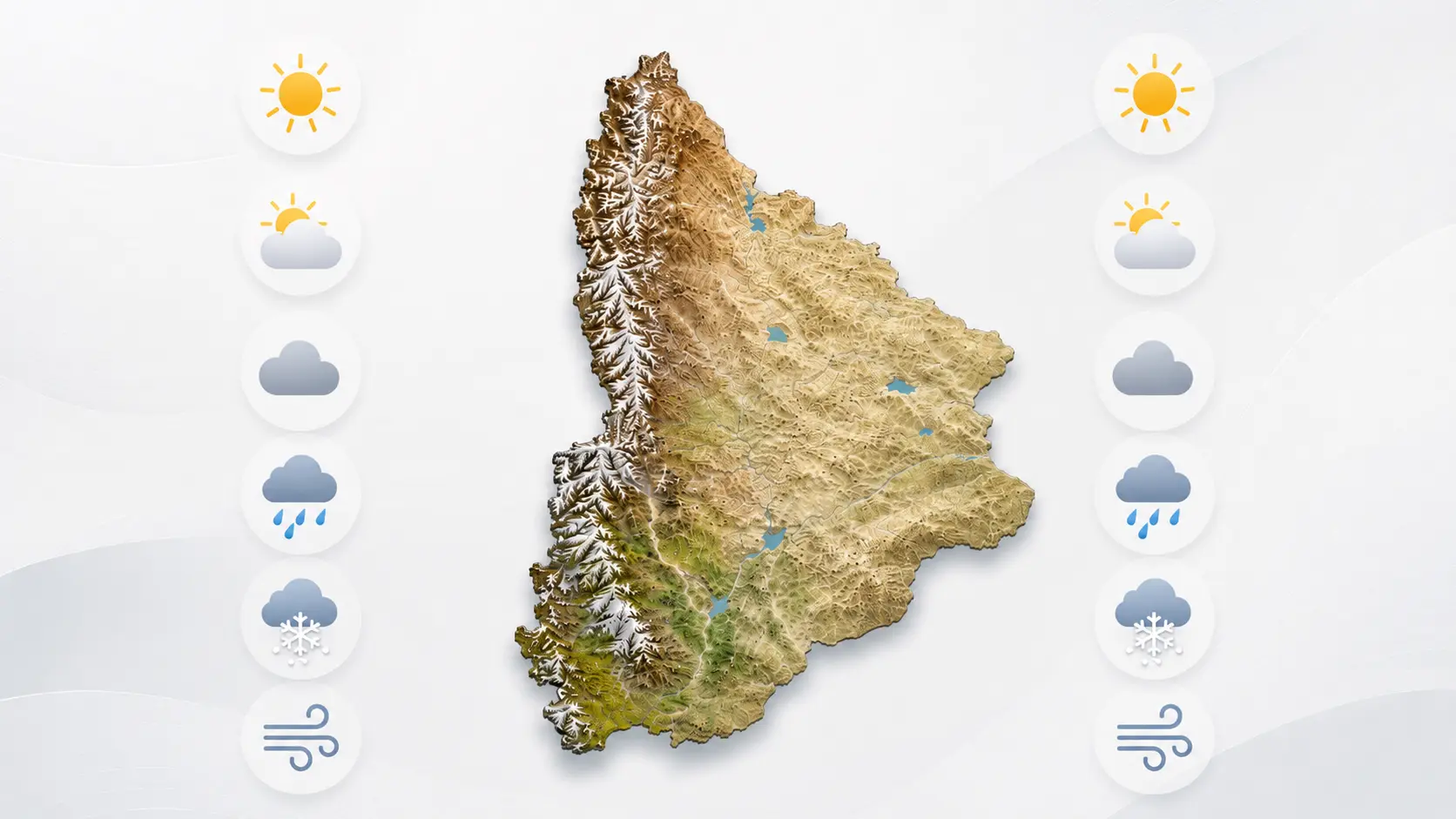 Fin de semana largo en Neuquén: variaciones de temperatura a la vista