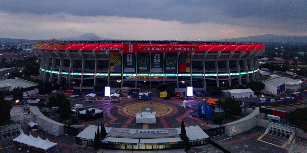 La FIFA sorprende con espectáculo de drones en el Estadio Ciudad de México para el Mundial 2026